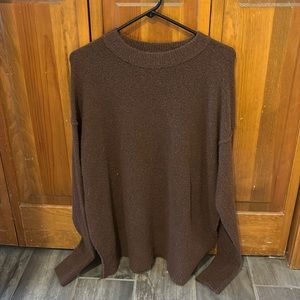 Aerie brown sweater xs